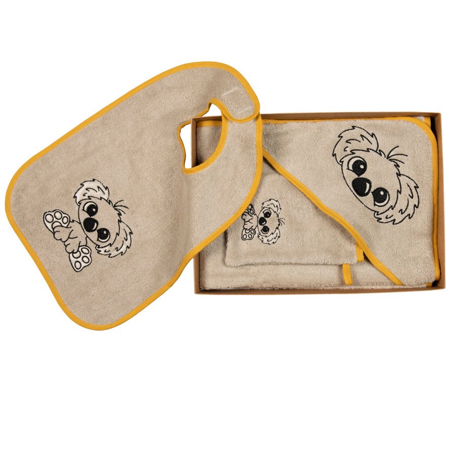 Brändi Kids 3er Set Lätzli - Poncho - Waschlappen - Koala Brändi