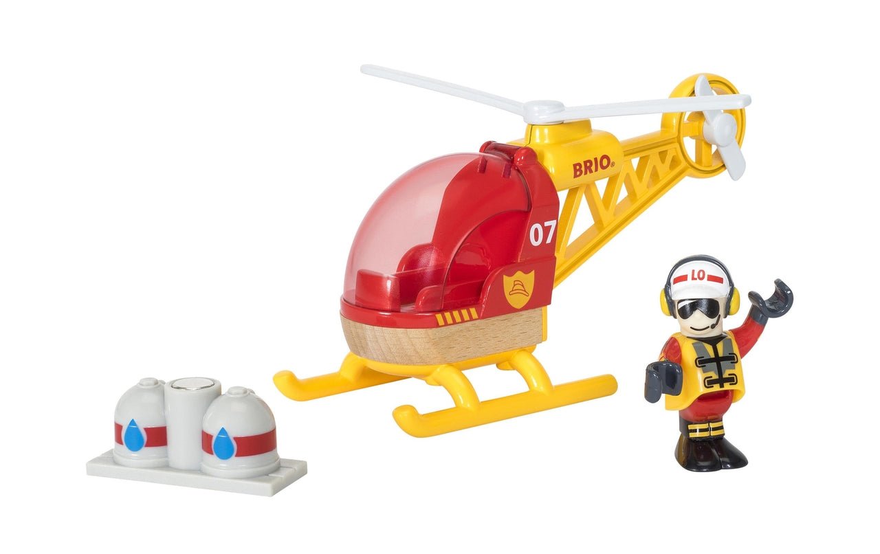 BRIO Feuerwehr Hubschrauber - Familienbande