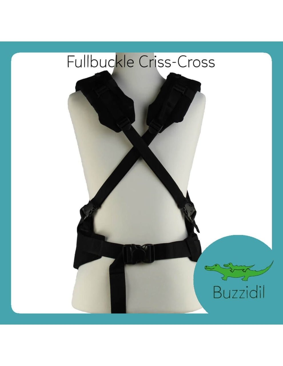 Buzzidil Babytrage I Diamond Dust Saphir - Baby Size Buzzidil