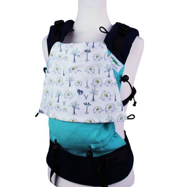 Buzzidil Babytrage I Elephant Walk I - Standard Size Buzzidil