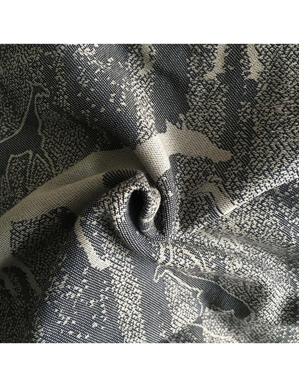 Buzzidil Babytrage I Giraffe Garden Denim I - Standard Size Buzzidil