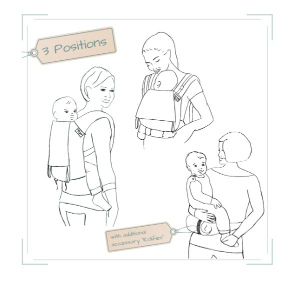 Buzzidil BuzziBreeze Plus Sommertrage Preschooler - Orchid Buzzidil