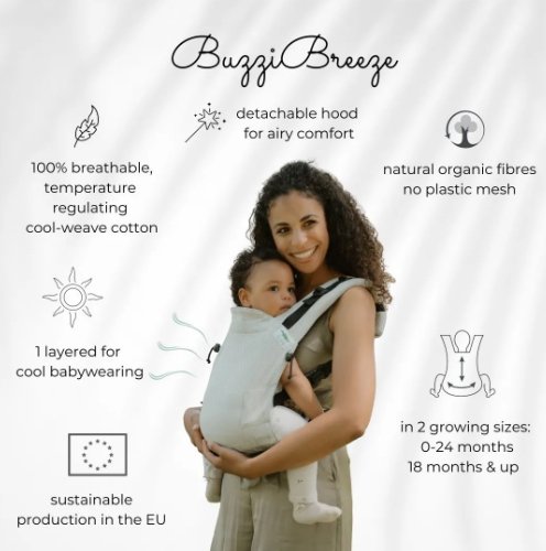 Buzzidil BuzziBreeze Plus Sommertrage Preschooler - Orchid Buzzidil