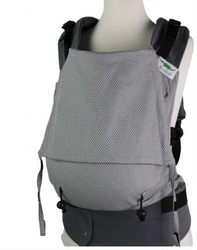 Buzzidil Preschooler Herringbonde Haze| Fullbuckle Kindertrage & Wandertrage (92-116) Buzzidil