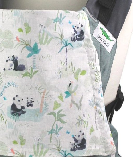 Buzzidil Preschooler Jade Panda | Fullbuckle Kindertrage & Wandertrage (92-116) Buzzidil