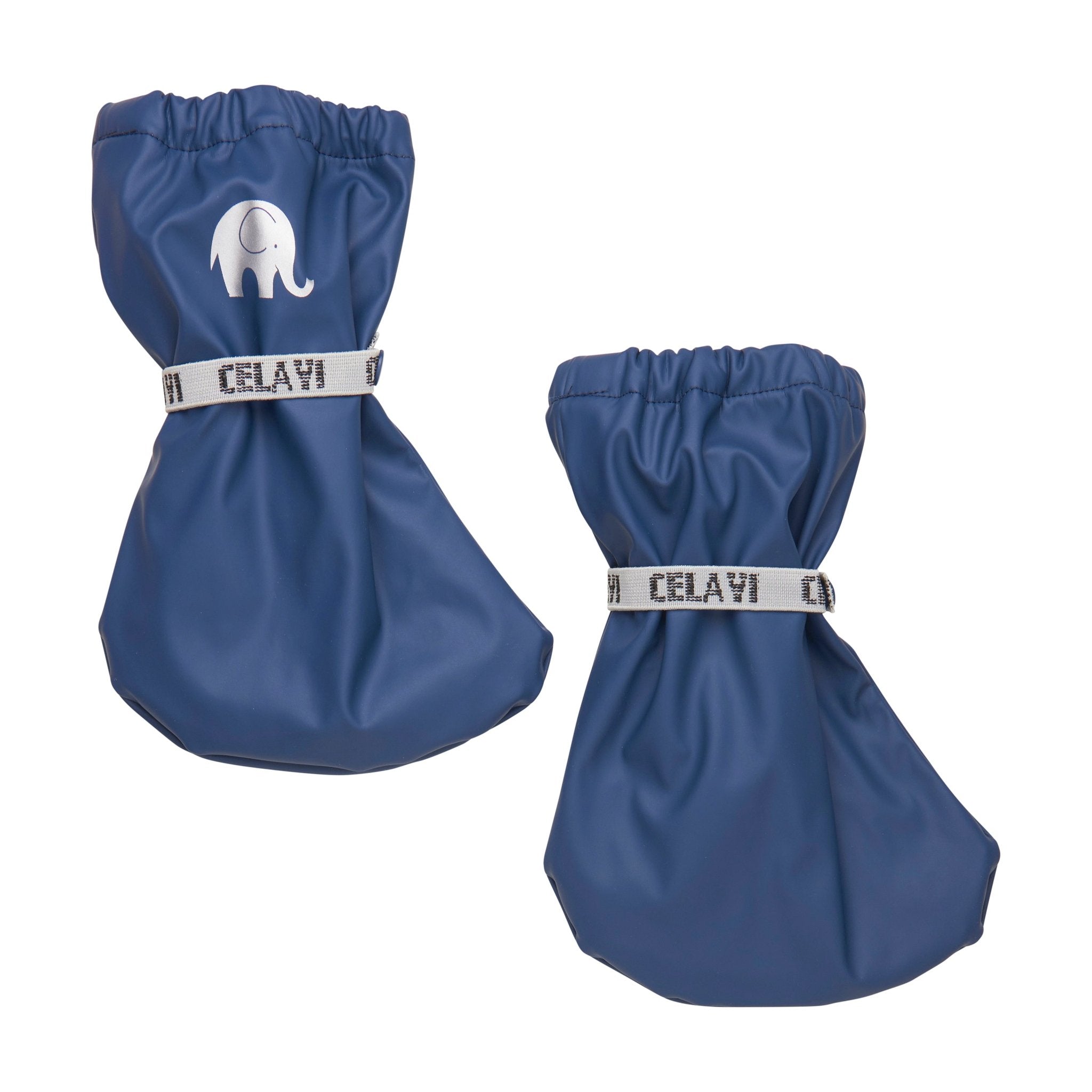 CeLaVi Baby- Füsslinge Wasserdicht mit Fleecefutter - blau CeLaVi