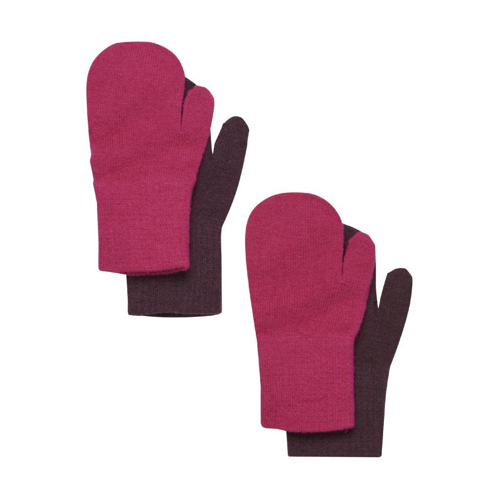 CeLaVi Fäustel Doppelpack - pink/aubergine CeLaVi