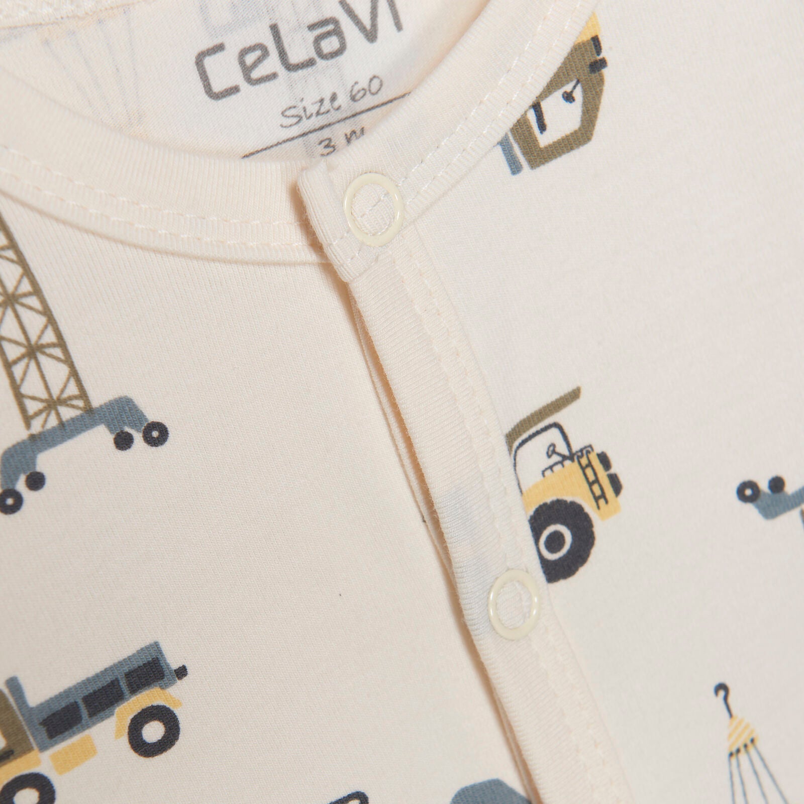 CeLaVi Jumpsuit / Pyjama Bambusviskose/Baumwolle - Aloe CeLaVi