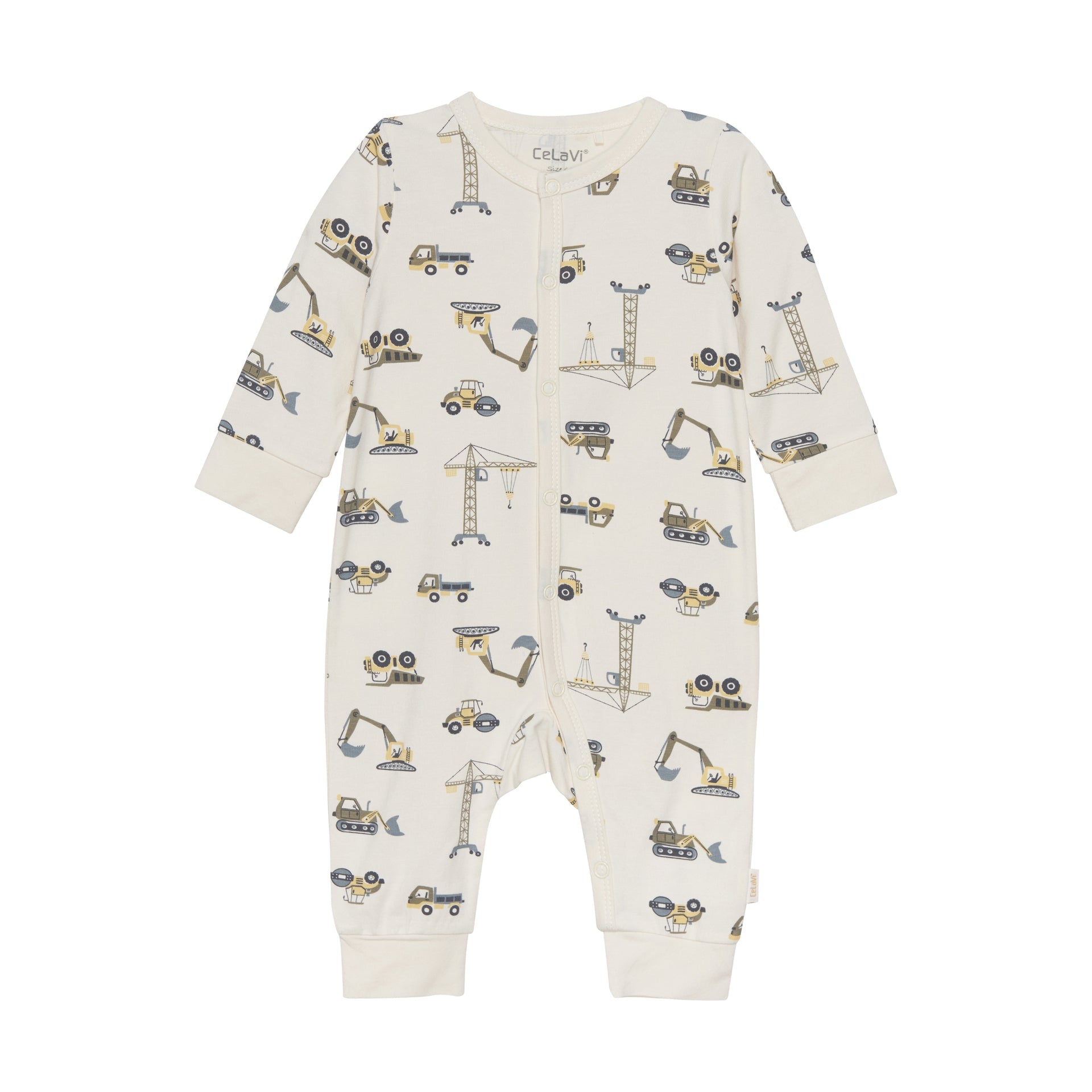 CeLaVi Jumpsuit / Pyjama Bambusviskose/Baumwolle - Aloe CeLaVi