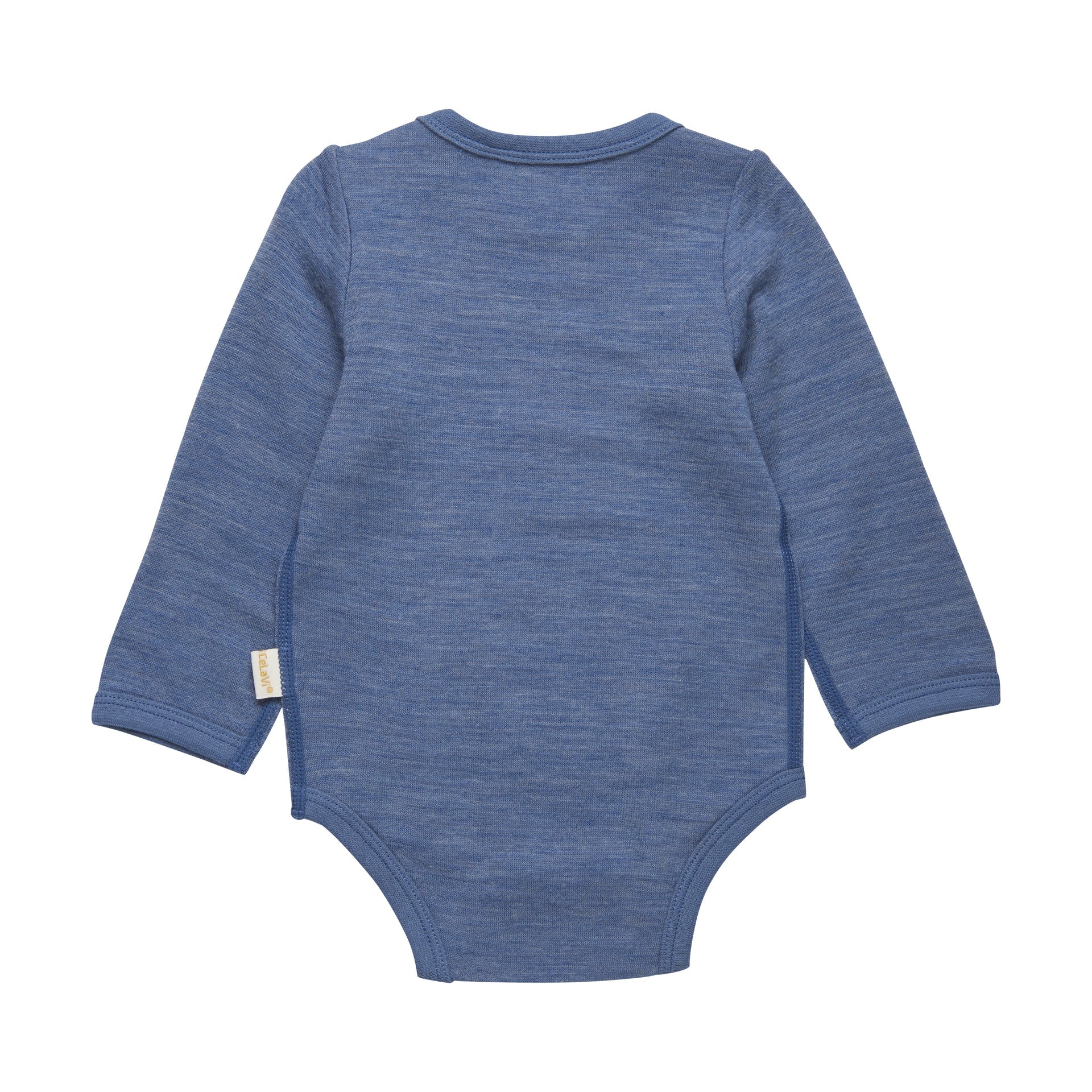 CeLaVi Langarm-Body Wolle/Bambusviskose - Honigbär CeLaVi