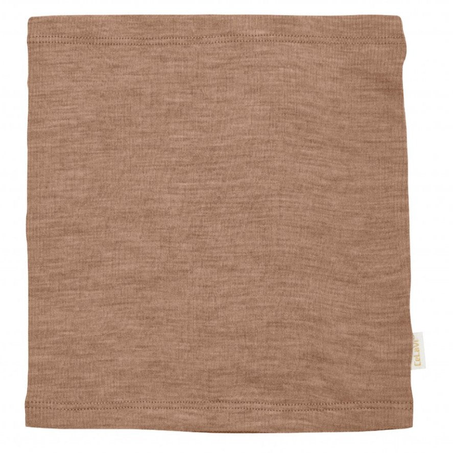 CeLaVi Loopschal Merinowolle gerippt- beige CeLaVi
