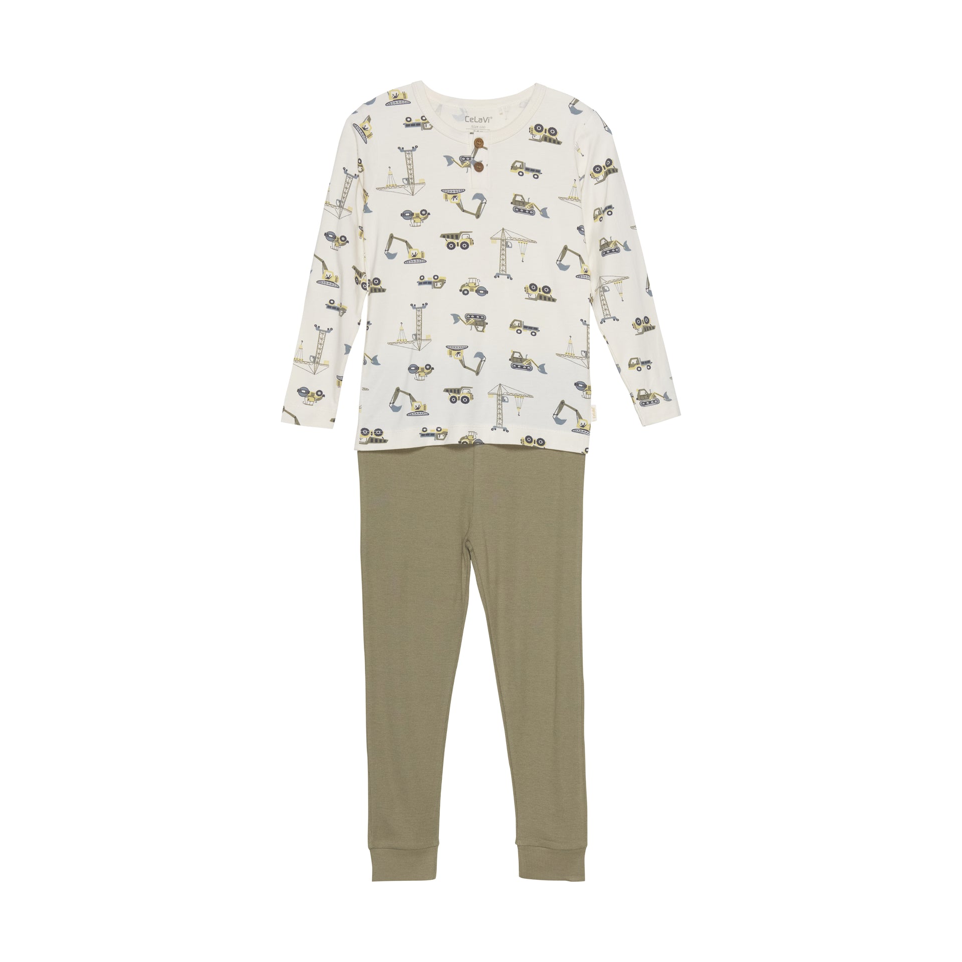CeLaVi Pyjama Bambusviskose/Baumwolle - Aloe Familienbande