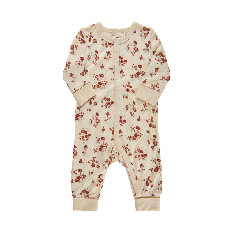 CeLaVi Sommer Pyjama Wolle/Bambusviskose Blumen CeLaVi