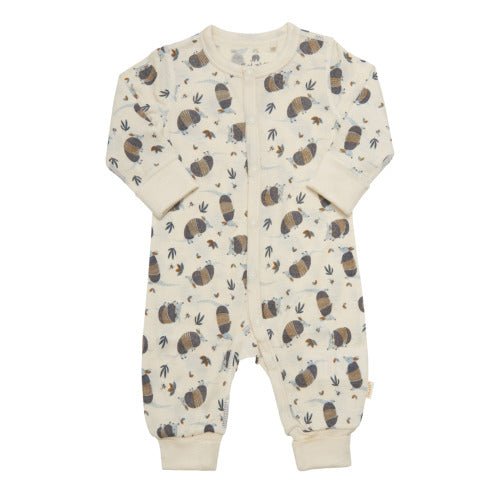 CeLaVi Sommer Pyjama Wolle/Bambusviskose - Gürteltier CeLaVi