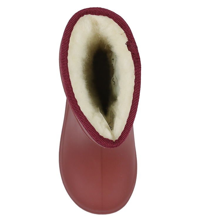 Celavi weiche Thermo Winter Gummistiefel mit Wollfutter - bordeaux CeLaVi