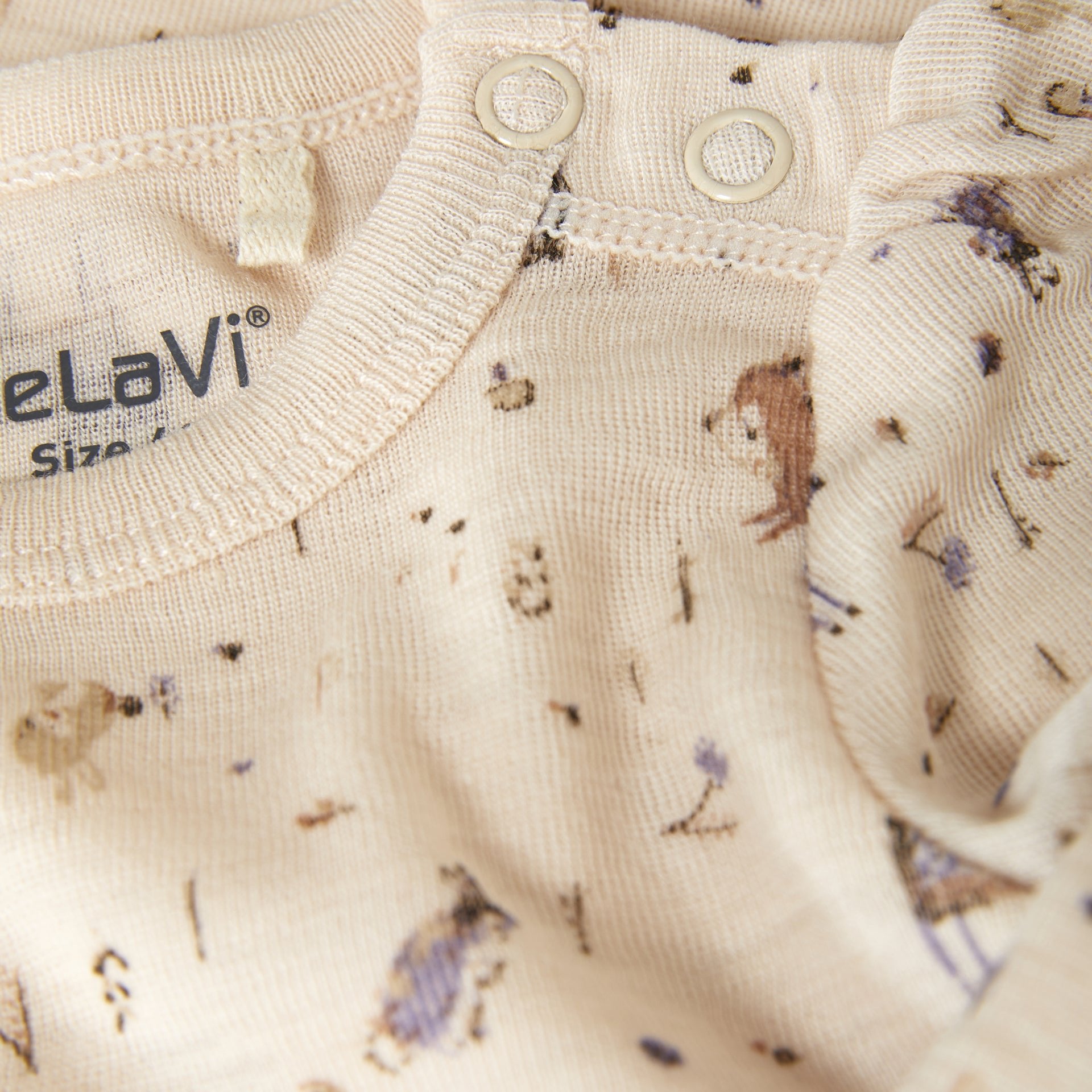 CeLaVi Wollbody Wald mit Pufferärmel CeLaVi