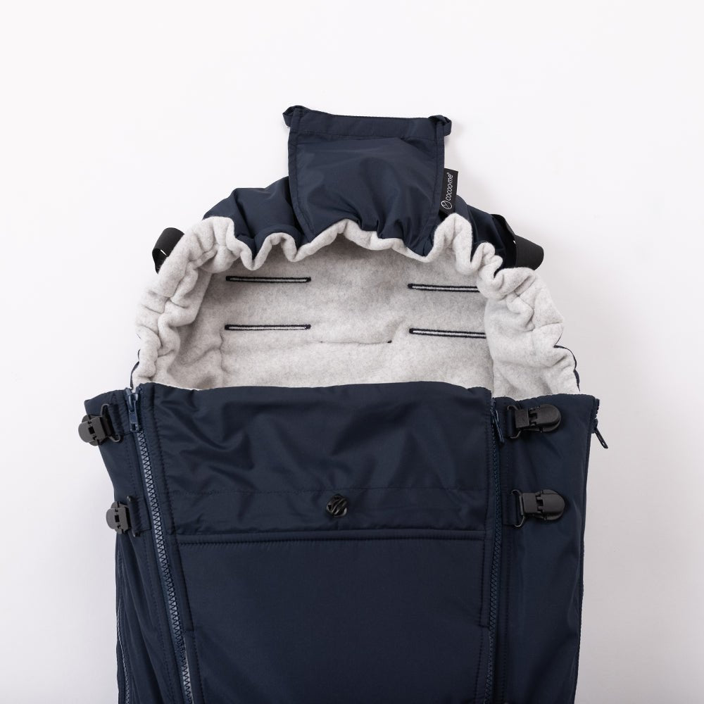 cocoome Allrounder Hybrid 4in1 Fusssack schwarz cocoome