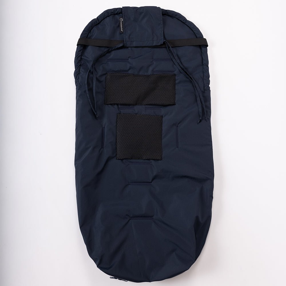 cocoome Allrounder Hybrid 4in1 Fusssack schwarz cocoome