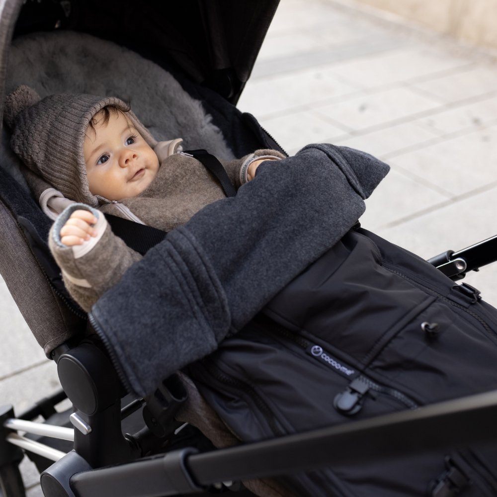 cocoome Allrounder Hybrid 4in1 Fusssack schwarz cocoome