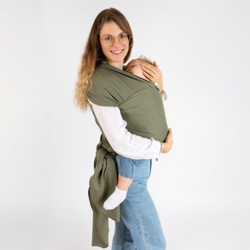 cocoome elastisches Tragtuch Oliv (Levi) cocoome