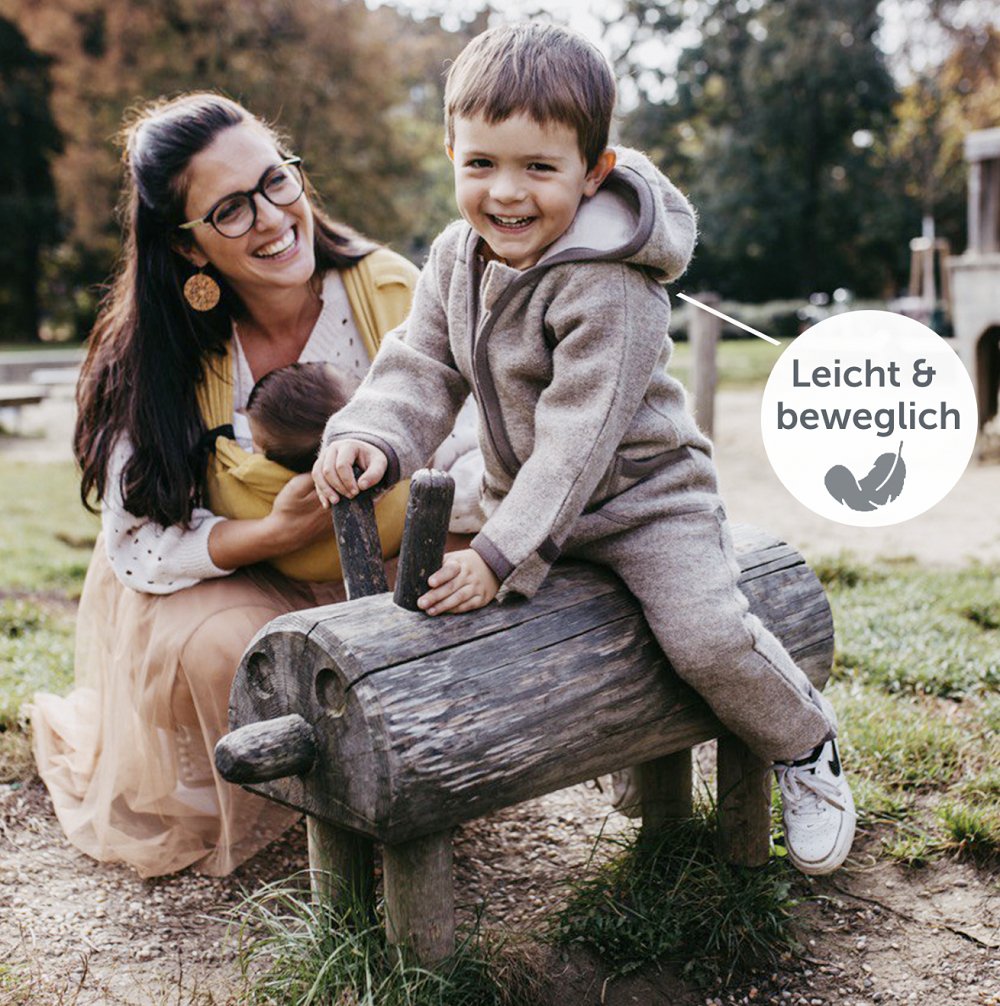 Cocoome Wollwalk-Overall - sand cocoome