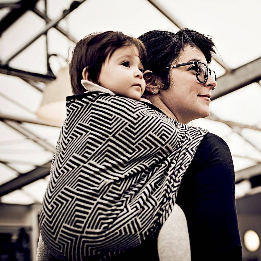 Didymos Babytragetuch - Metro Monochrom Grösse 6 Didymos