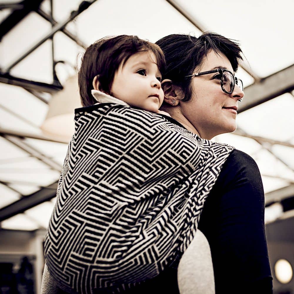 Didymos Babytragetuch - Metro Monochrom Grösse 6 - Familienbande