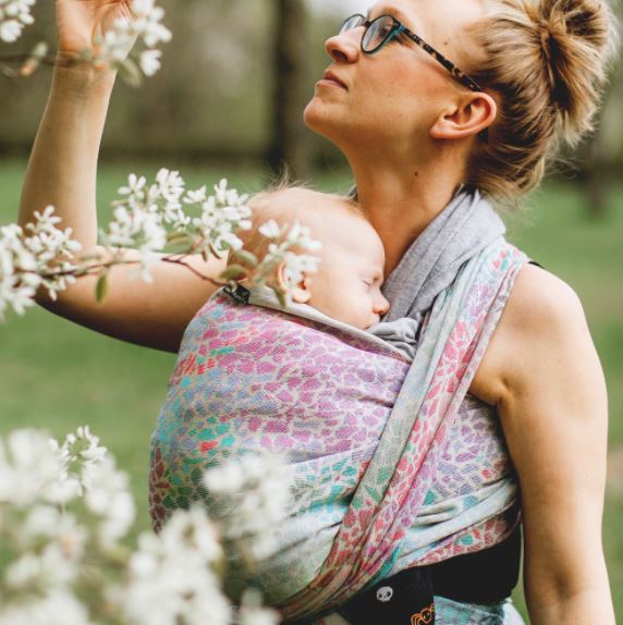 Didymos Babytragetuch - Sommermosaik Grösse 6 Didymos