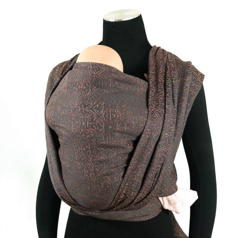 Didymos Babytragetuch - Sumeri Bitter Sweet Leinen Grösse 6 Didymos