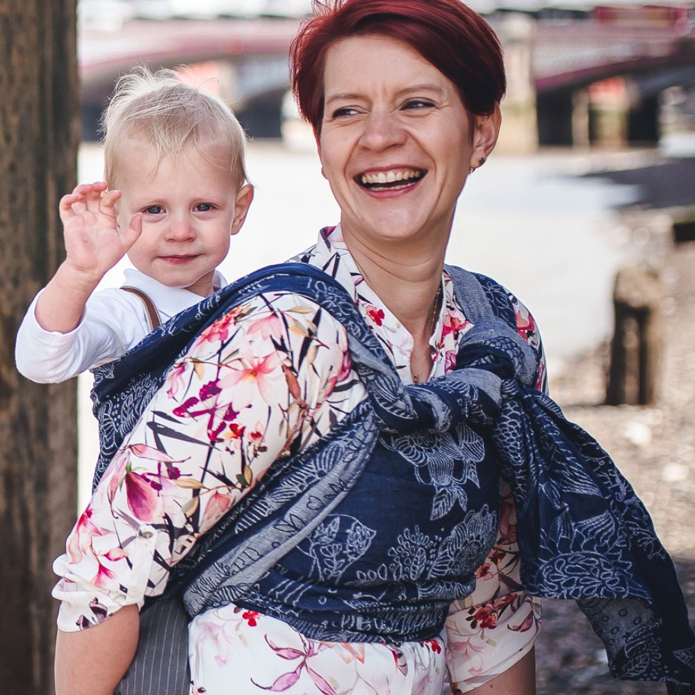 Didymos Babytragetuch - Zauberwald Vollmond Hanf Grösse 6 Didymos