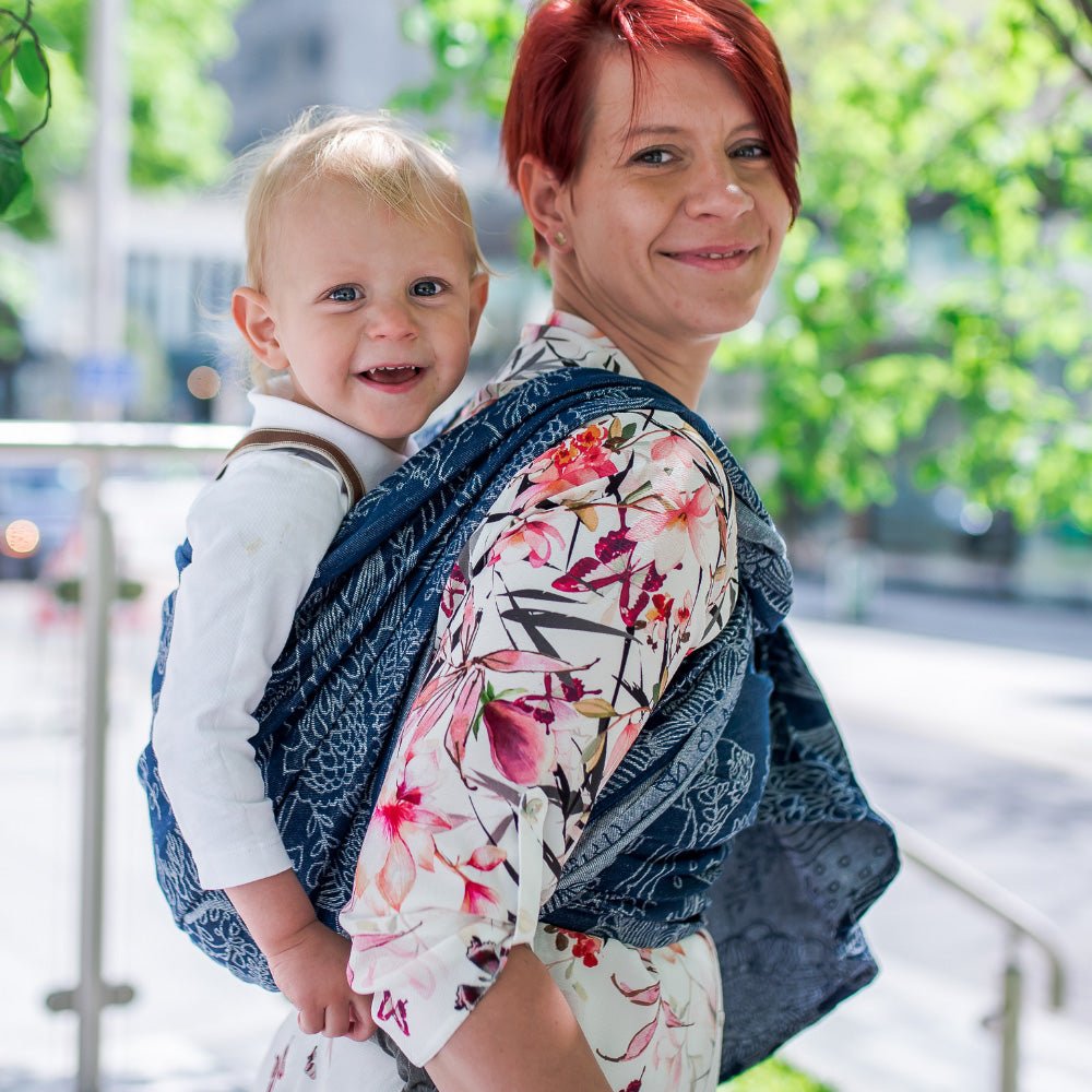 Didymos Babytragetuch - Zauberwald Vollmond Hanf Grösse 6 Didymos