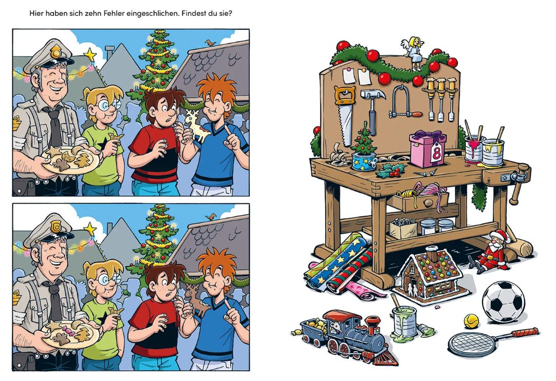 Die dre ??? Adventskalenderbuch - 24 Tage Elfen-Alarm kosmos