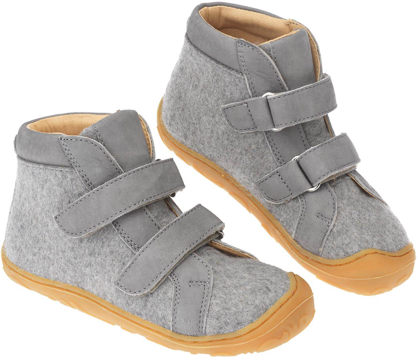Disana Klettstiefel - grau Familienbande