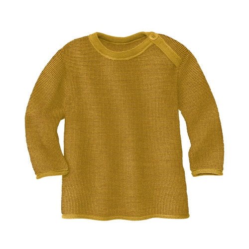 Disana Melange-Pullover - curry-gold - Familienbande