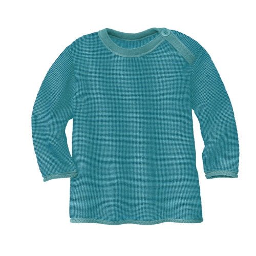 Disana Melange-Pullover - marine-lagoon - Familienbande