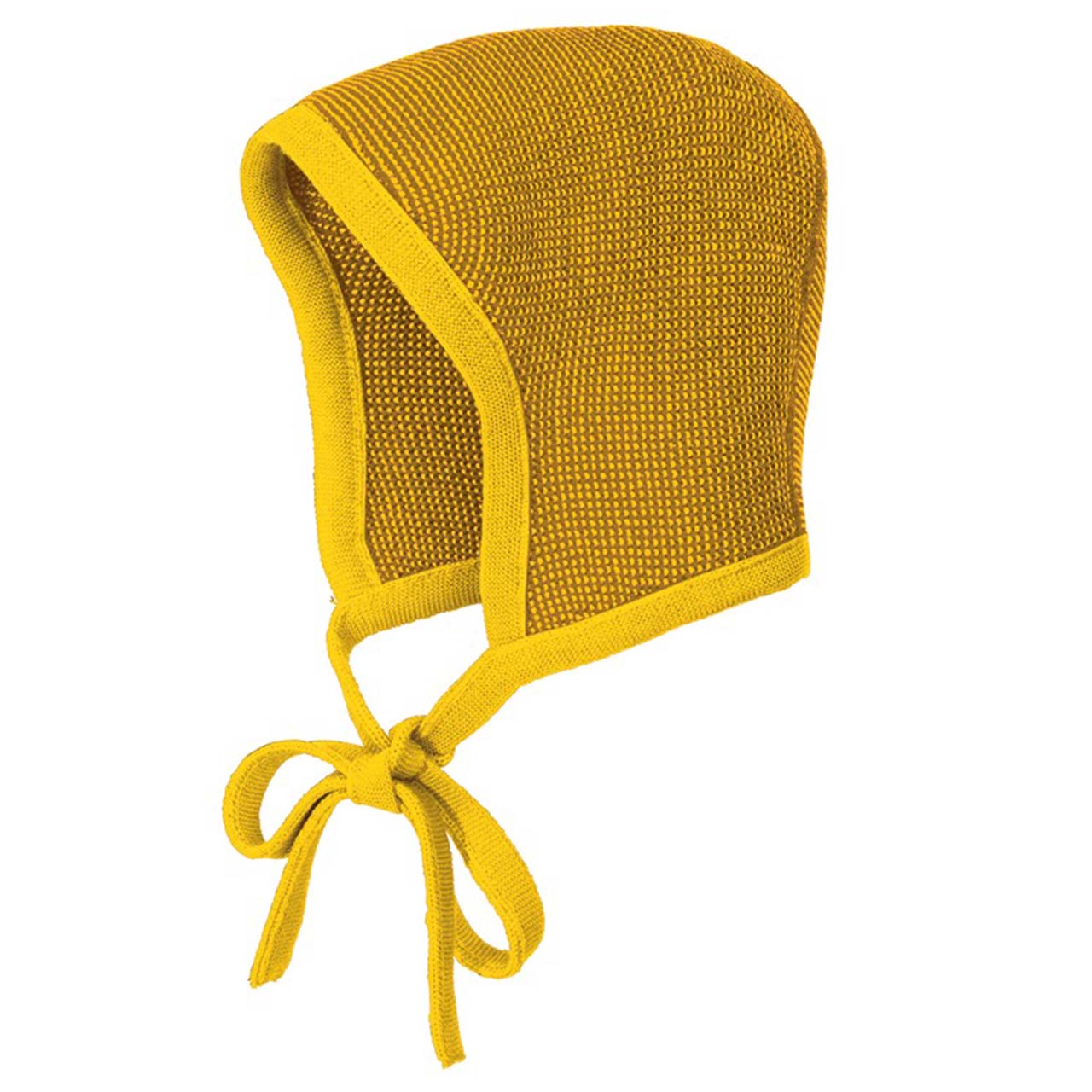 Disana Strick-Häubchen - Curry-gold Disana