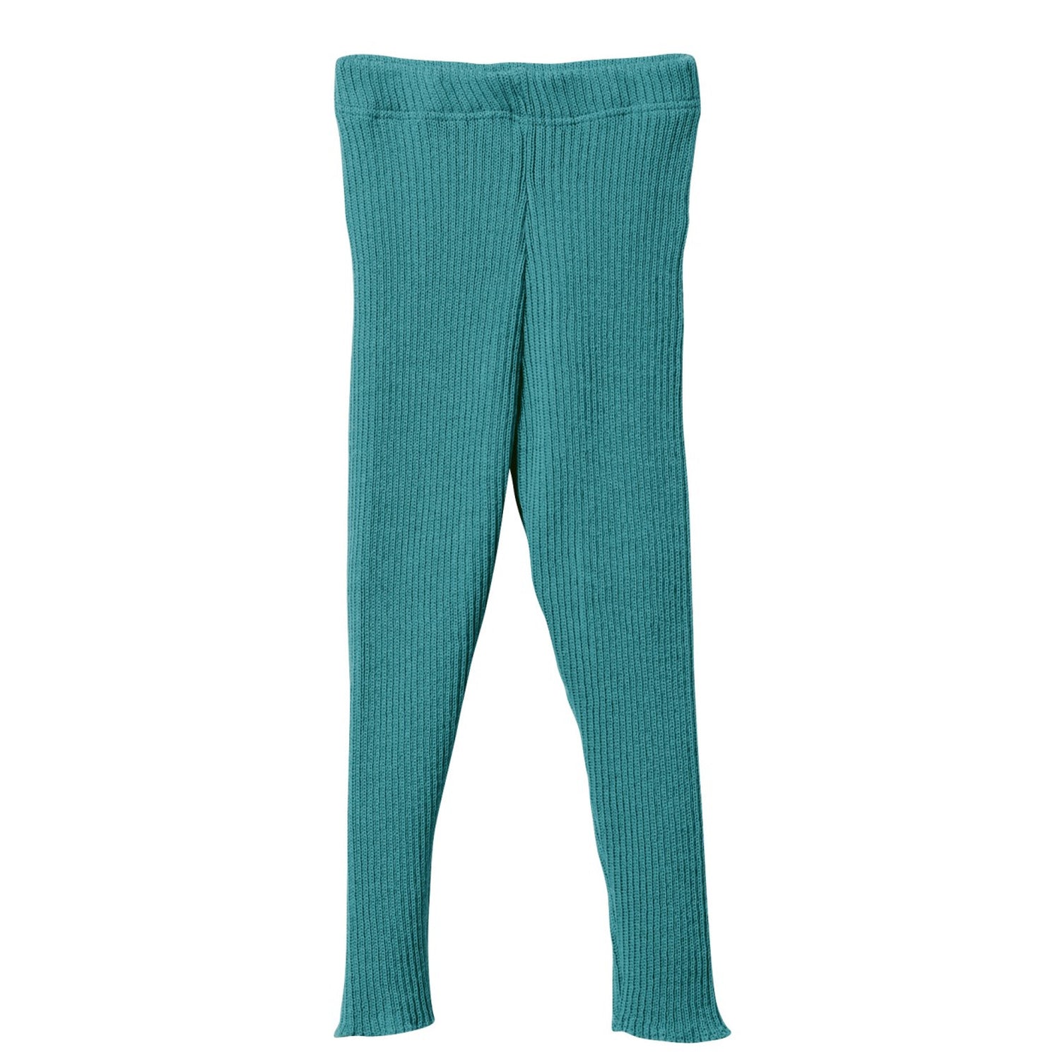 Disana Strick-Leggings - lagoon Disana