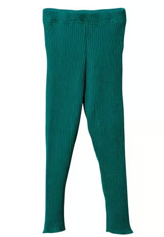 Disana Strick-Leggings - pacific Disana