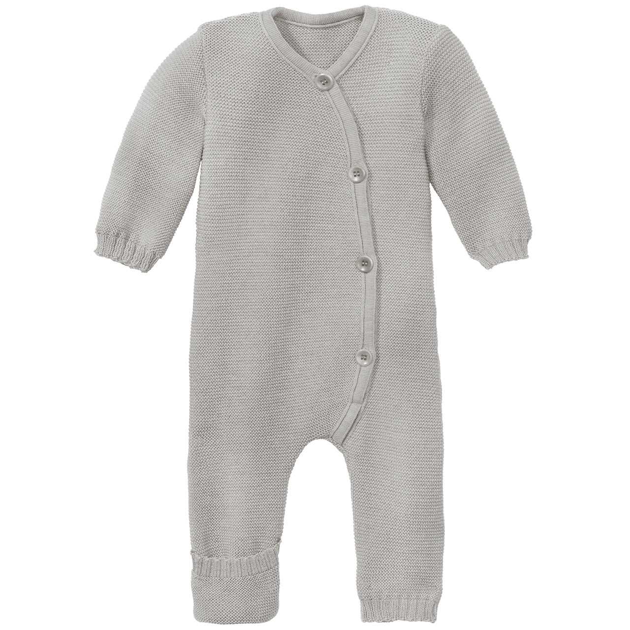 Disana Strick-Overall- grau Disana