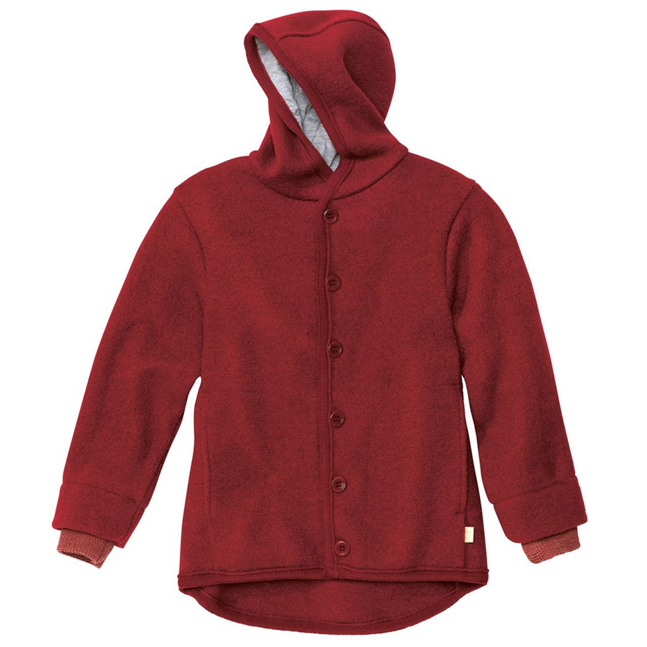 Disana Wollwalk Jacke Bordeaux Disana