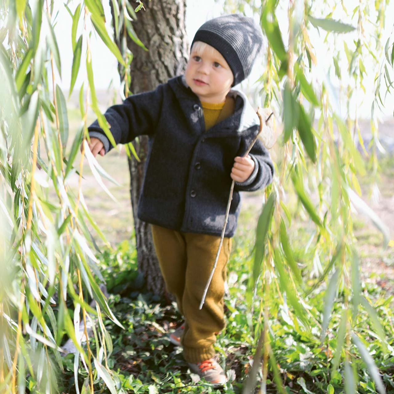 Disana Wollwalk Jacke Olive Disana