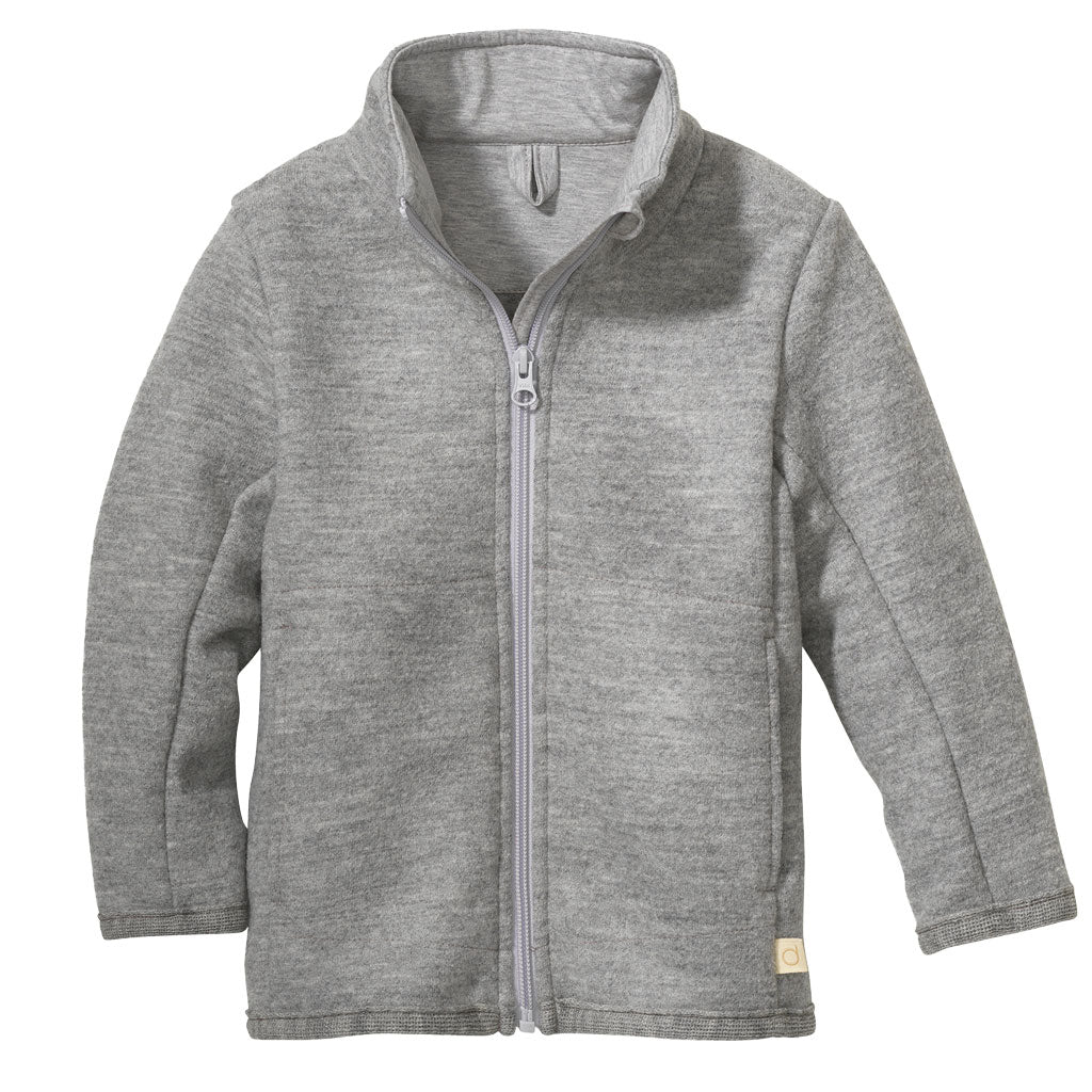 Disana Zipper-Jacke Grau - Familienbande