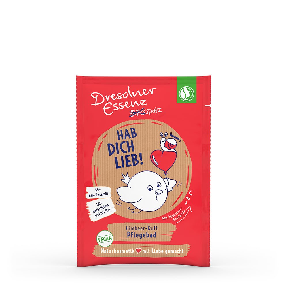 Dresdner Essenz Hab dich lieb Pflegebad 50g Naturtrends Manufaktur