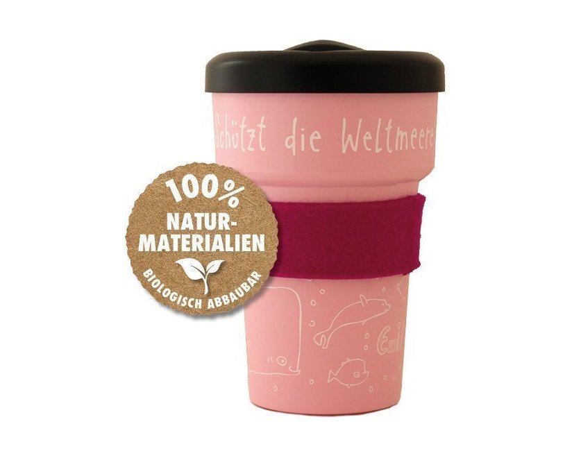 Emil Cup to go Kaffeebecher rosa Emil
