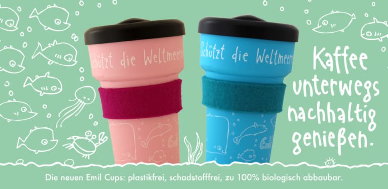 Emil Cup to go Kaffeebecher rosa Emil