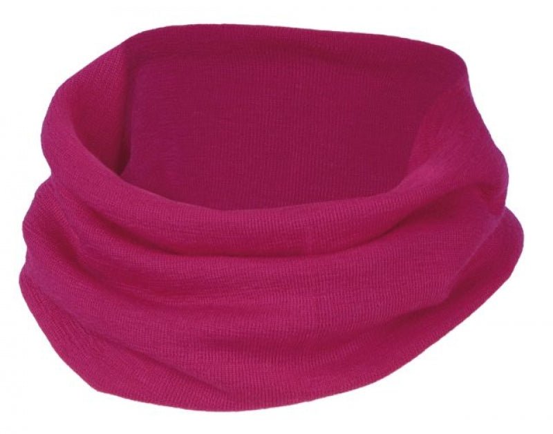 Engel Schlauchschal - Wolle/Seide Himbeere Engel