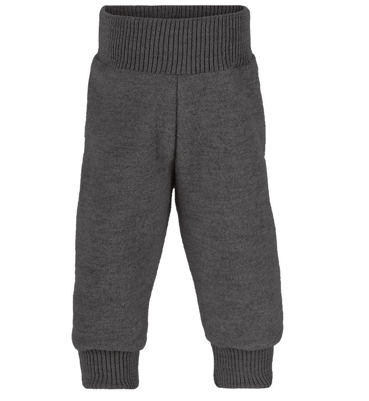 Engel Wollwalk Hose - Lavagrau Melange Engel