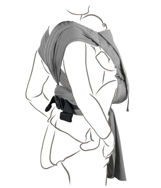 Fidella FLYCLICK Baby - Palm Trees - dove blue Fidella