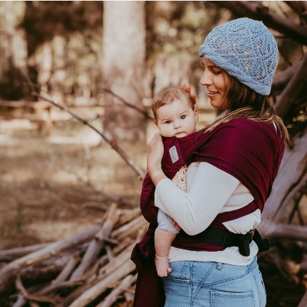 Fidella FLYCLICK - Chevron - Beere - Baby Fidella