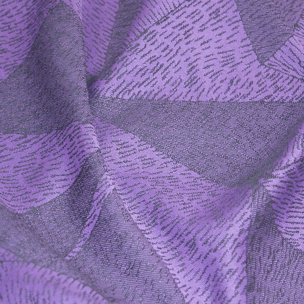 Fidella Tragetuch - Tangram art - pruple - Grösse 6 Fidella